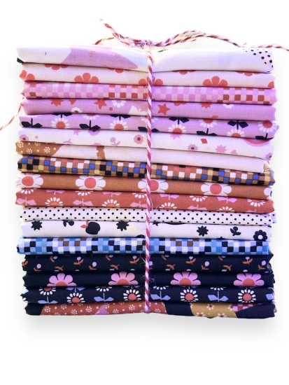 Baumwolle Patchwork - Alexia Abegg - Ruby Star Society - Meadow Star - Halbe Meter Zuschnitte - 8,5 Meter